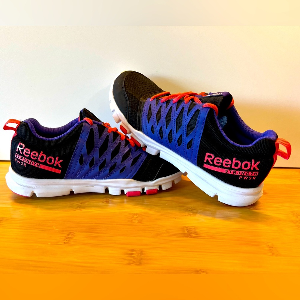 Reebok Womens Yourflex Trainette 5.0 M40960 Black Running Shoes Sz 8.5